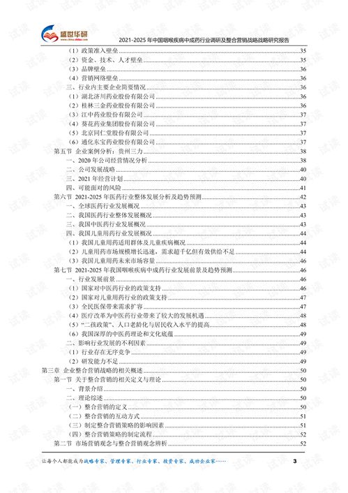 2021 2025年中国咽喉疾病中成药行业调研及整合营销战略研究报告.pdf